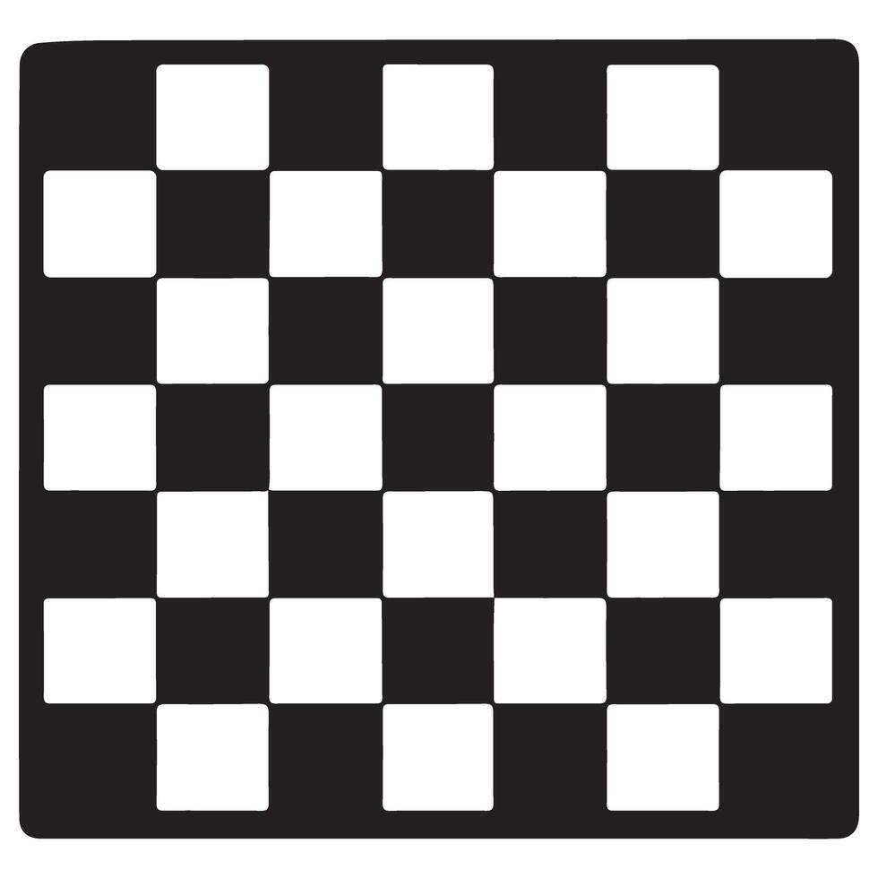 Black and White Checkerboard Pattern Background Image For Chess Games vector