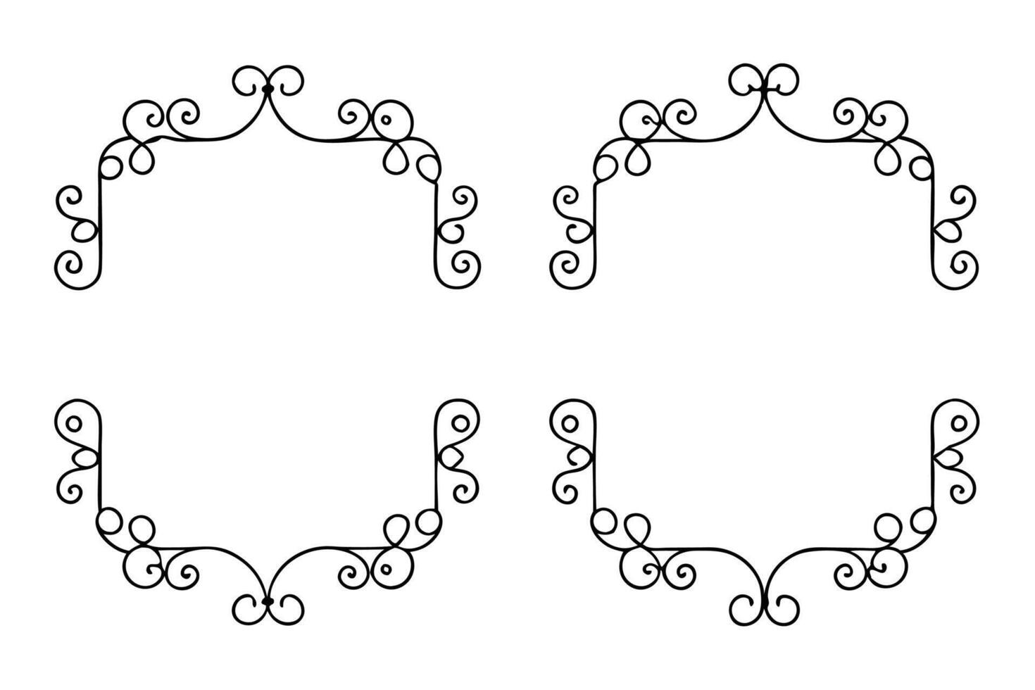 Decorative vintage frame vector