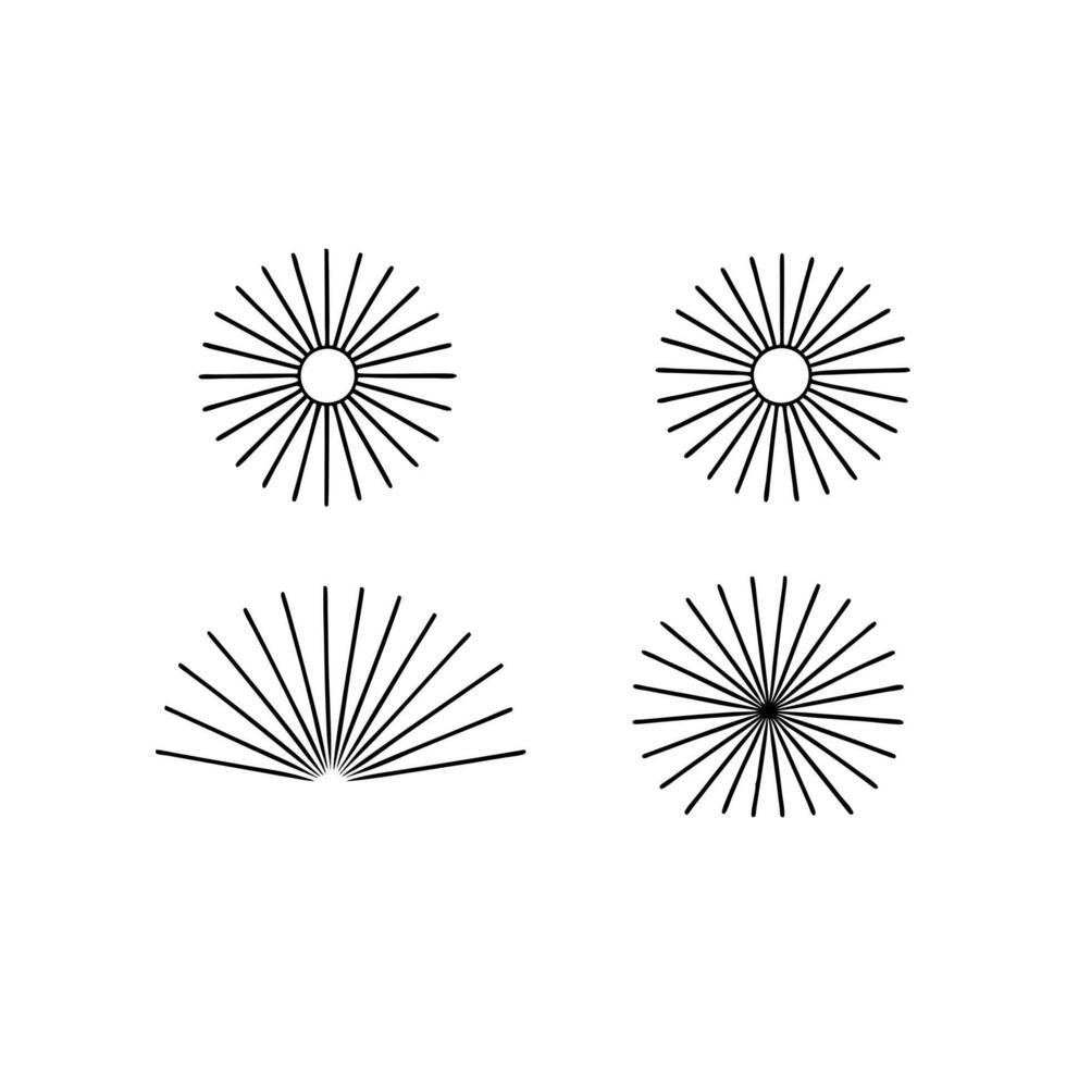 Sunrise Icons - Classic Line Series simple flat vector