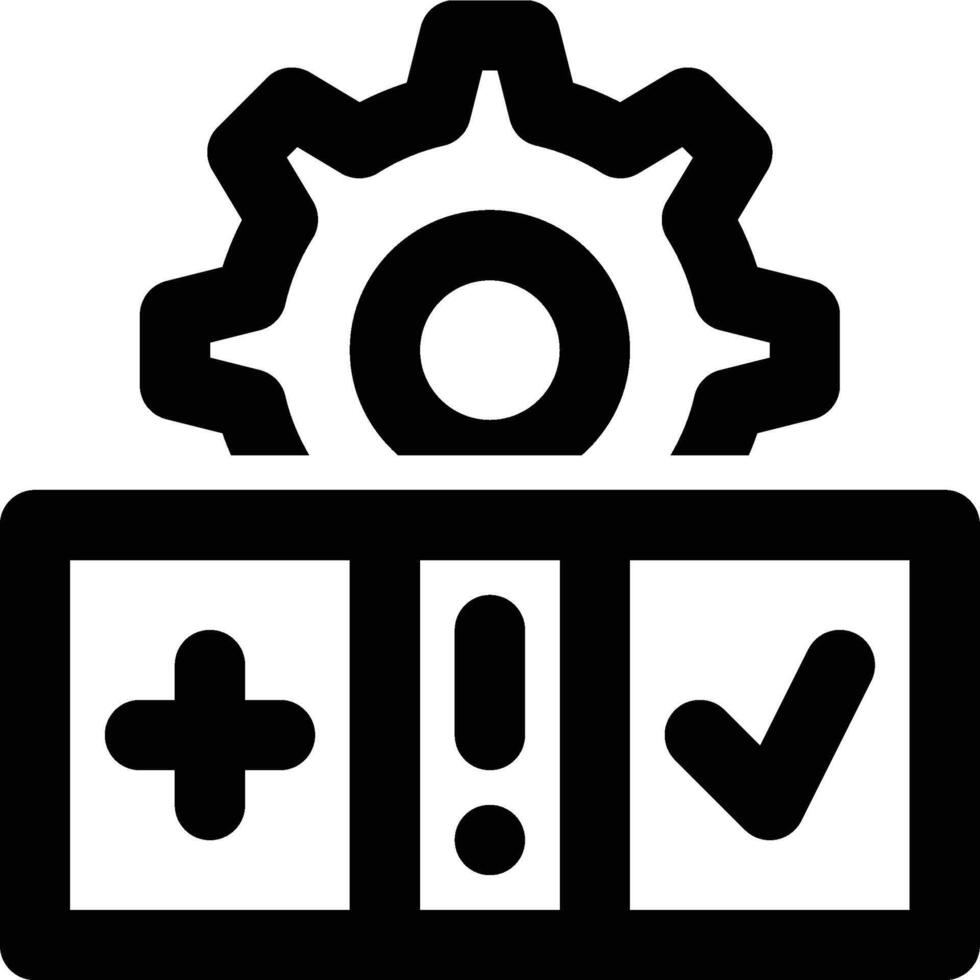 Work Status, Task Status, Task Management Outline Icon vector