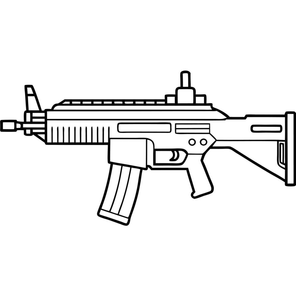 Pistol Design Art - Gun Icon vector