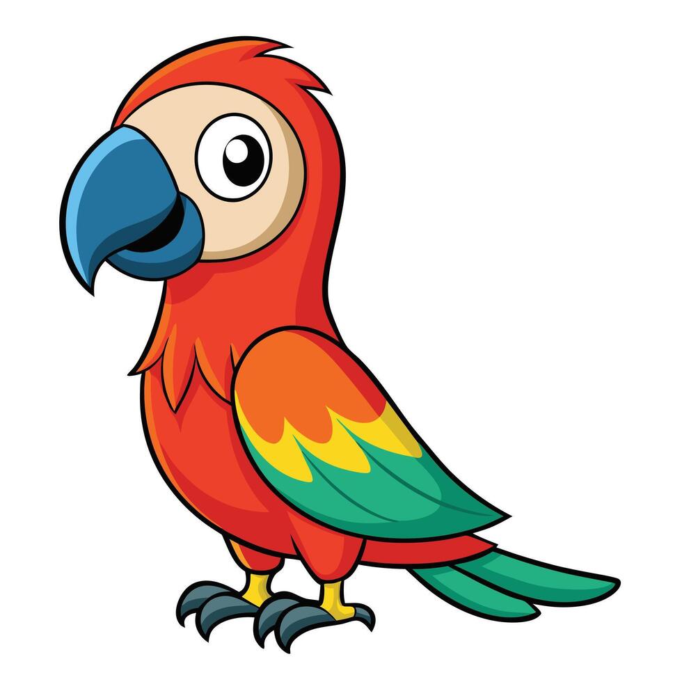 Vintage Bird Logo Design vector