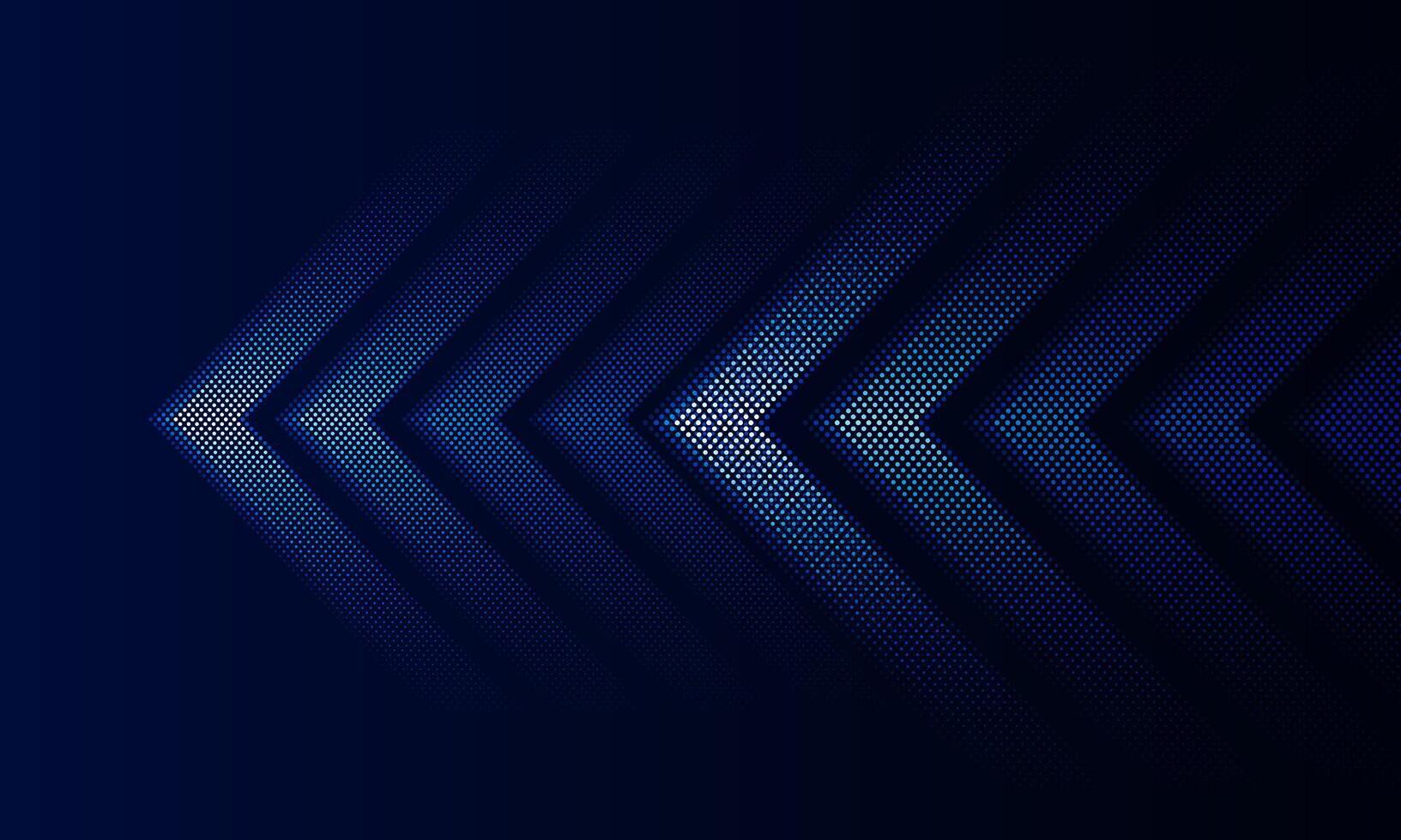 Dark blue abstract Light out technology vector