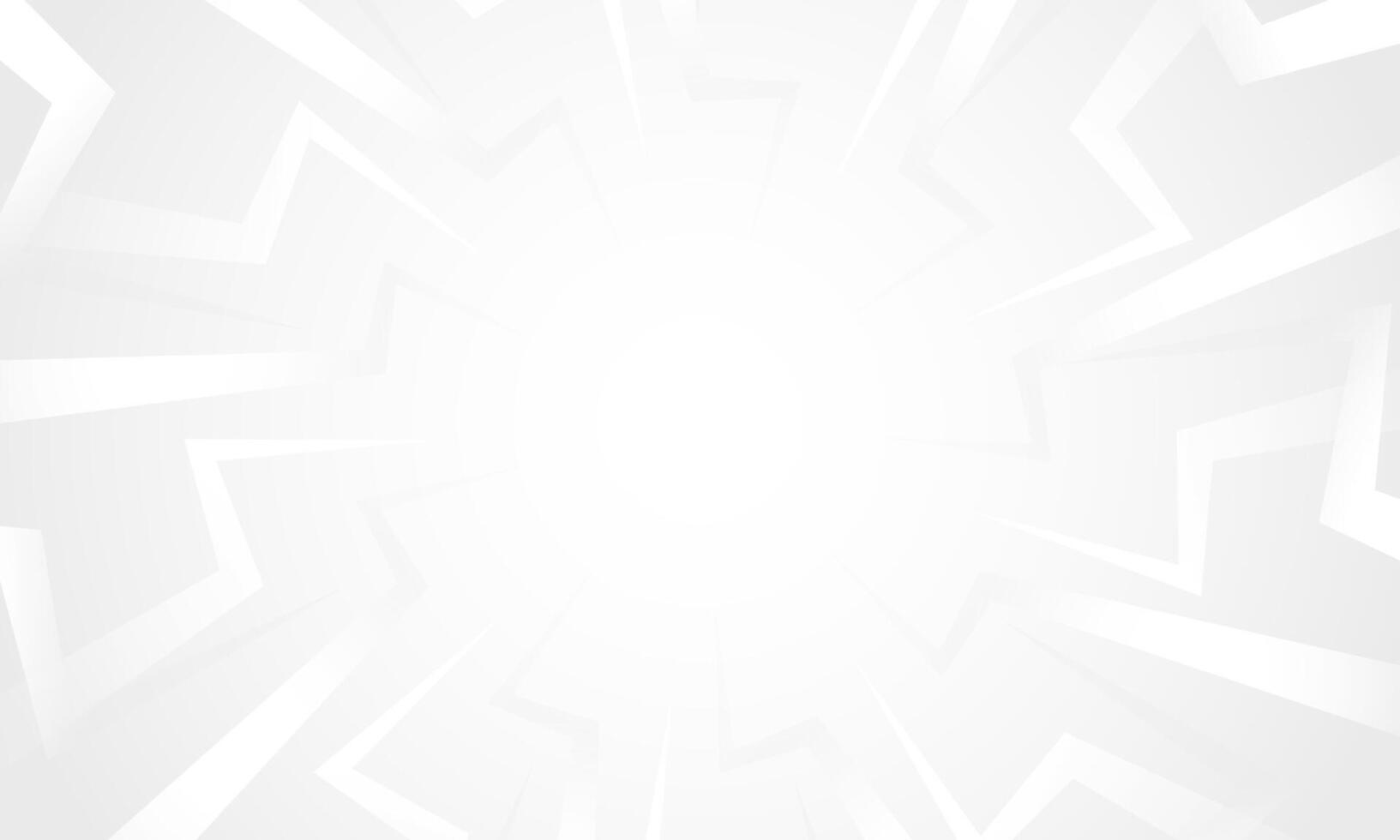 Black and white gradient ray burst style vector