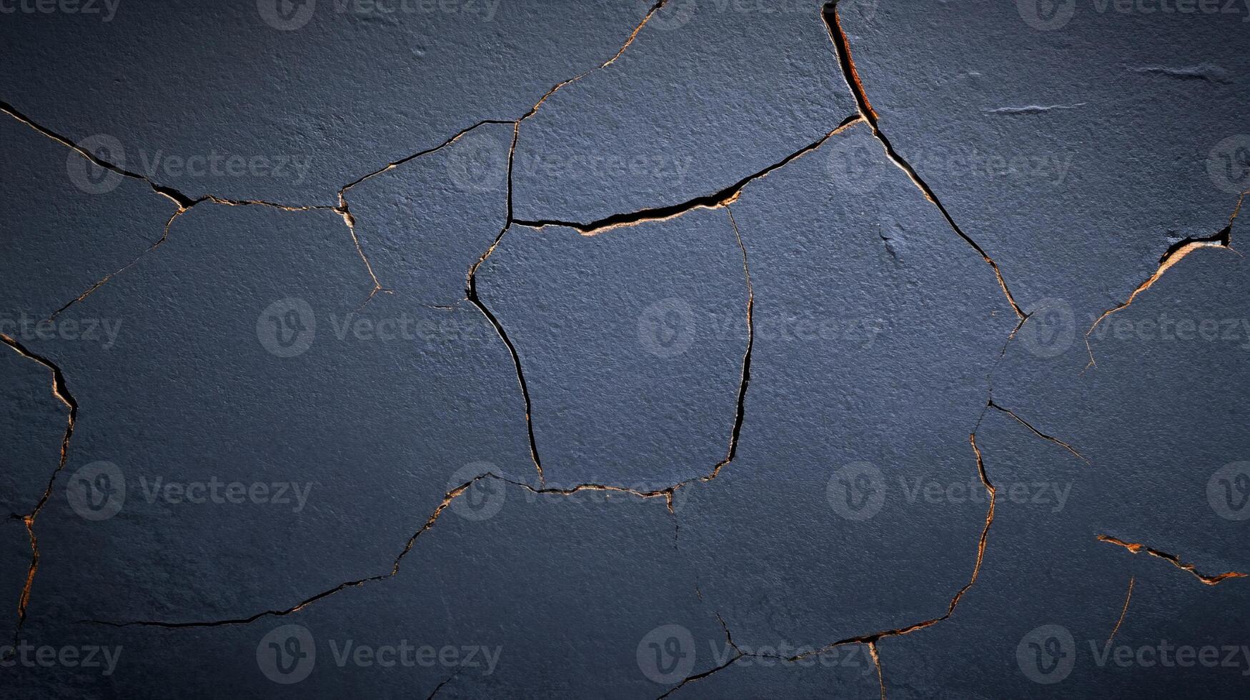 Cracked Gray Wall Texture photo