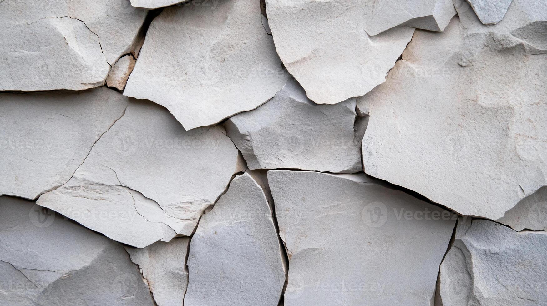 Cracked Earth Surface Texture photo