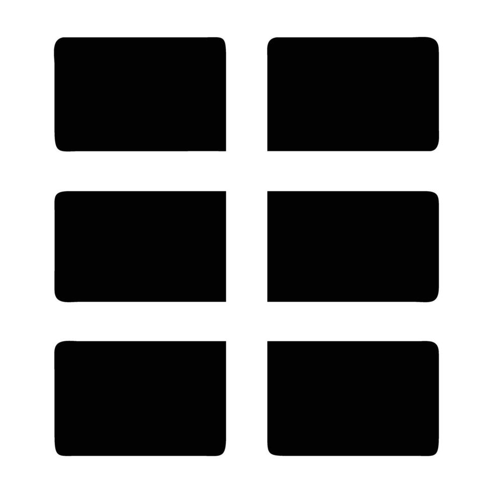 Modern product categories grid icon design for efficient retail organization on white background vector