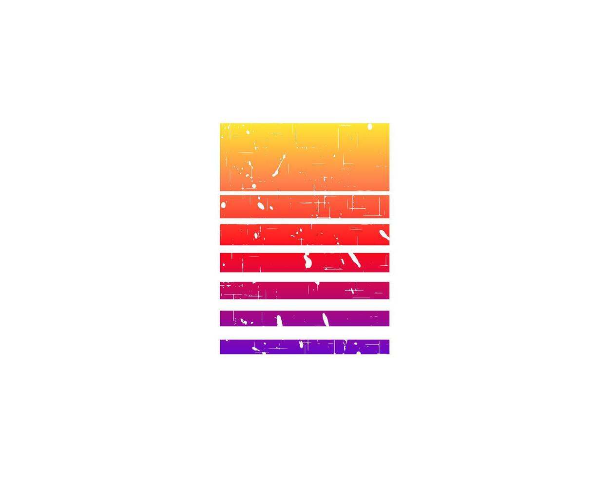 Retro geometric sun with vibrant eighties style design vector