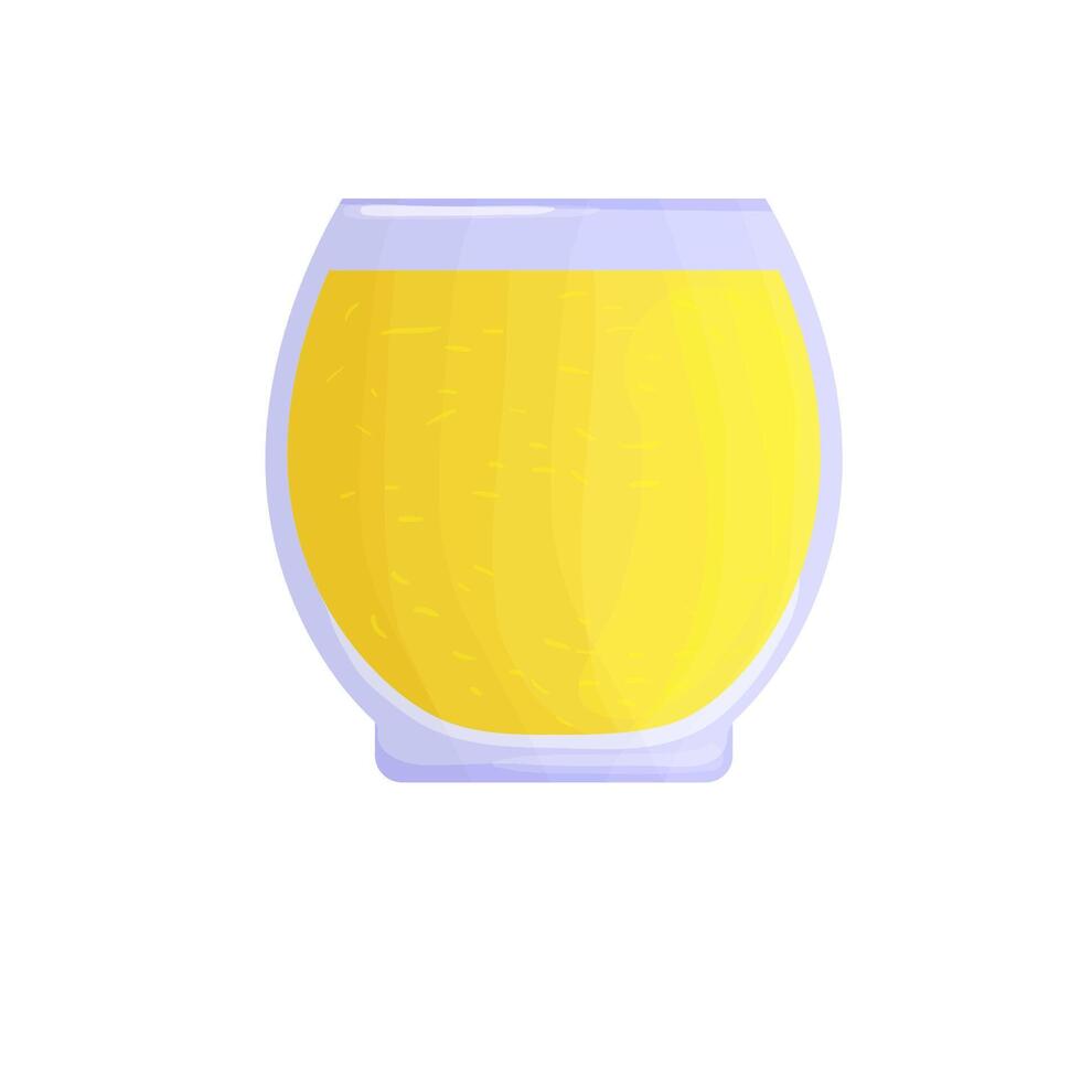 orange juice glass vector