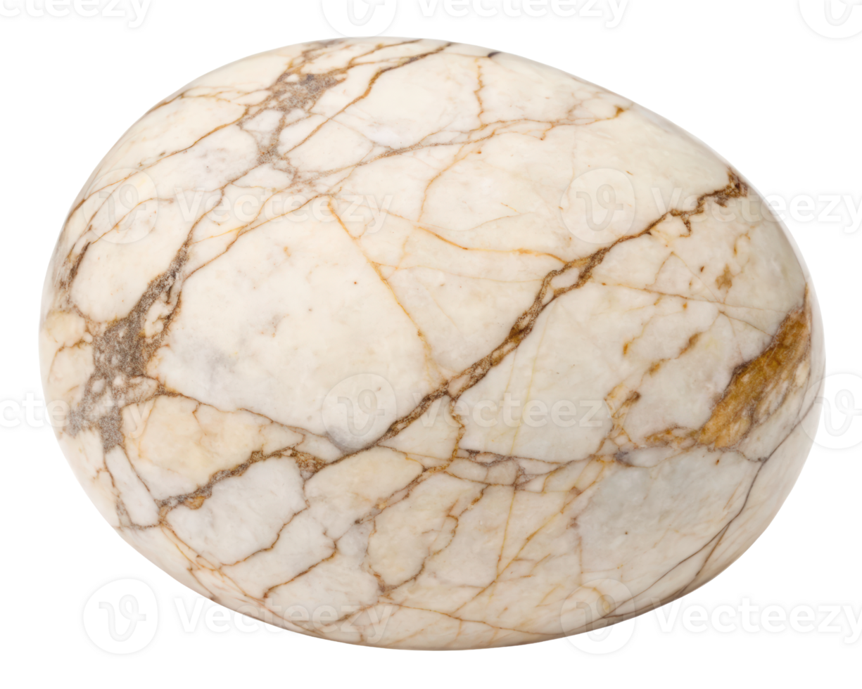 White and brown marble stone on a transparent background png