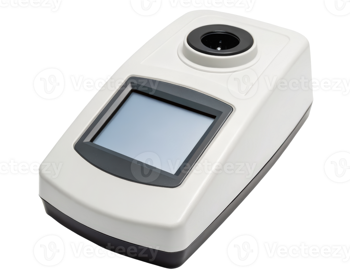 Digital colorimeter for analysis on a transparent background png