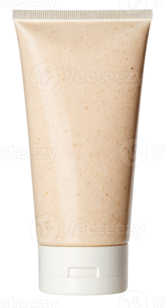 Cosmetic cream tube on a transparent background png
