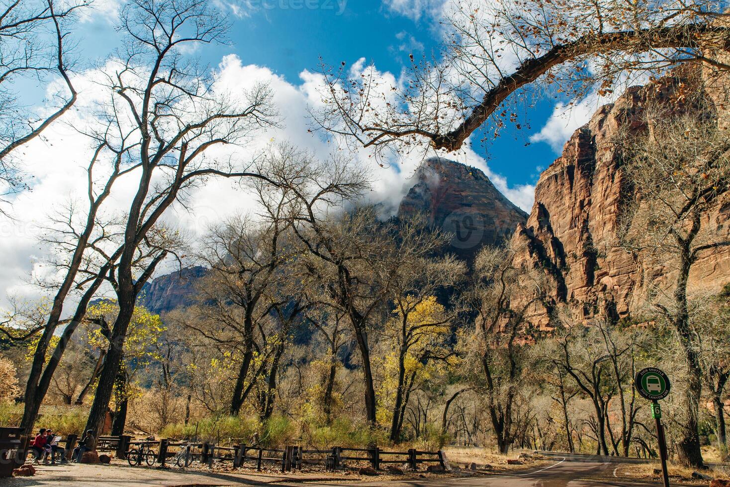 Zion National Park is an American national park located in southwestern Utah near the town of Springdale.. photo