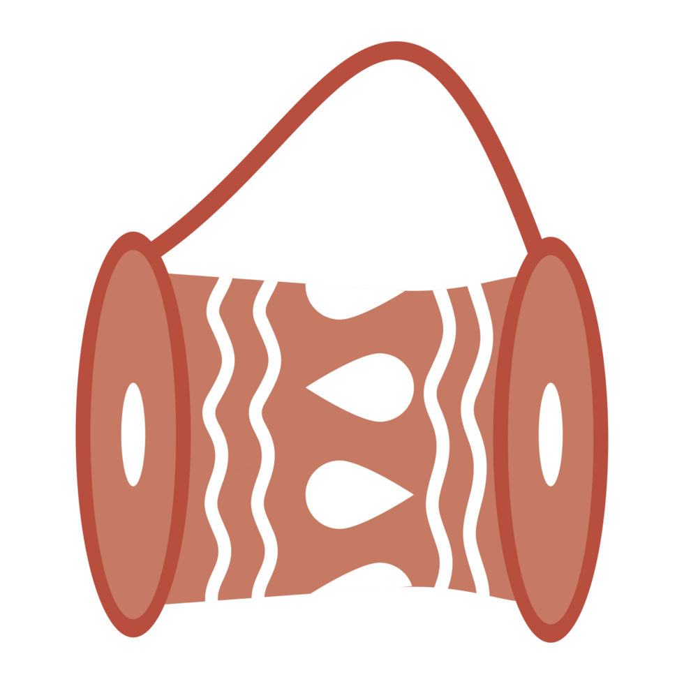 Holi Festival Dhol for designing artwork png