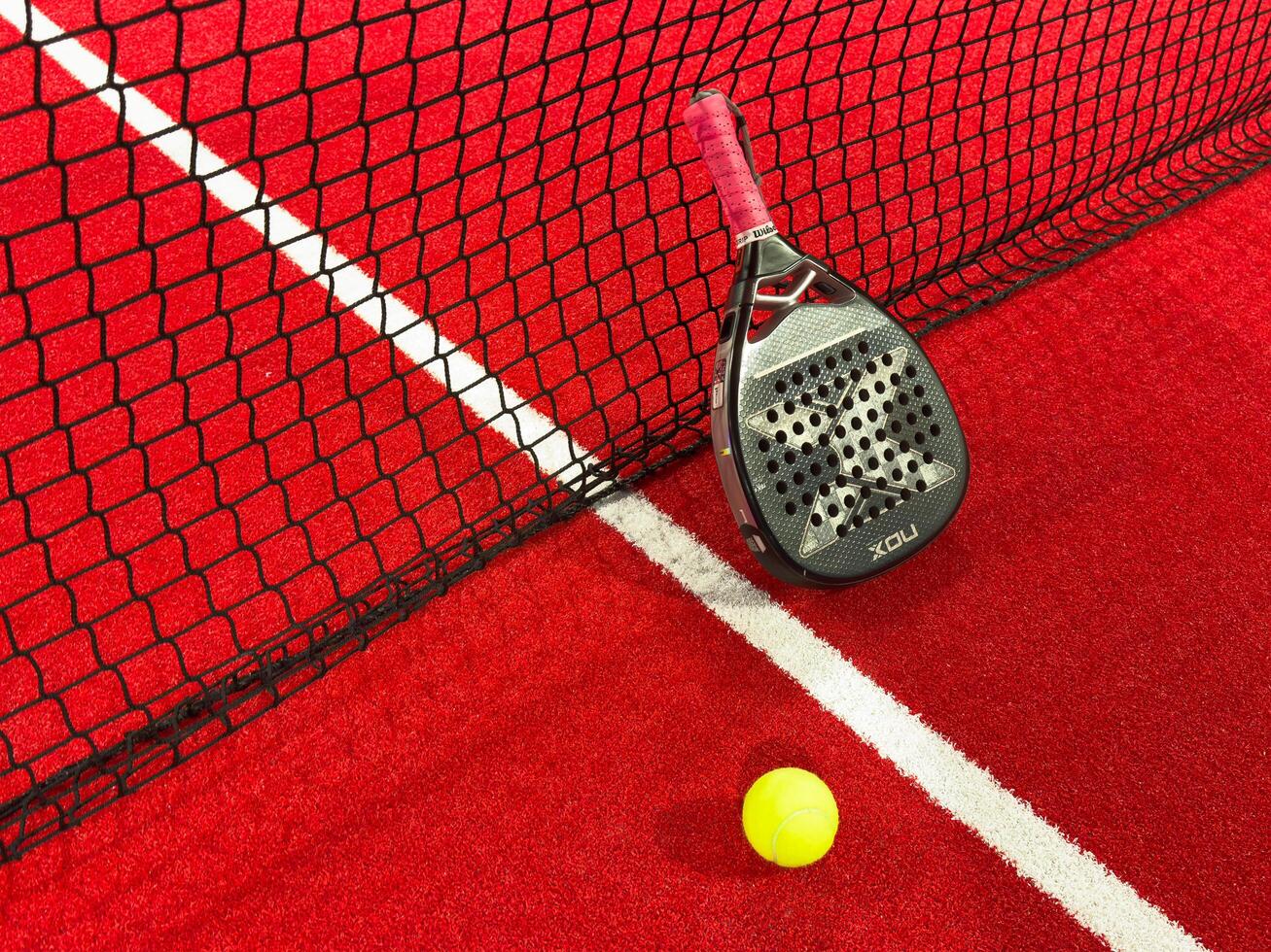 Ukraine Kyiv, january 13 2025. Padel racket nox photo