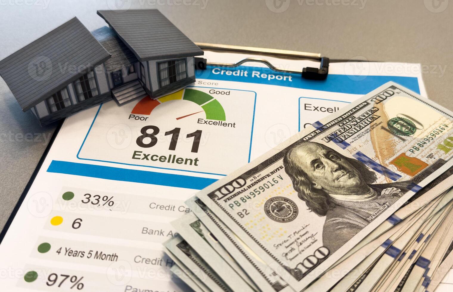 report credit score banking borrowing application risk form document loan business market policy deployment data check workplace concept - stock image photo