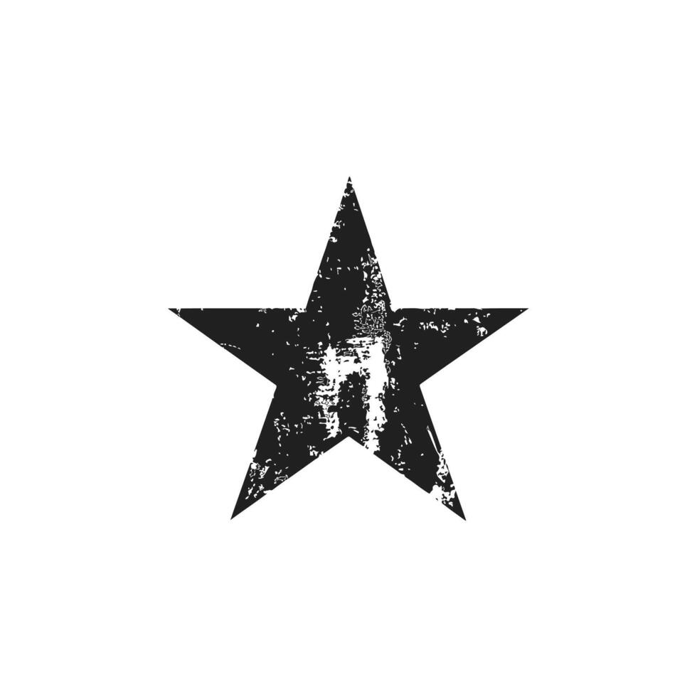 Stylized Abstract Star Icon vector