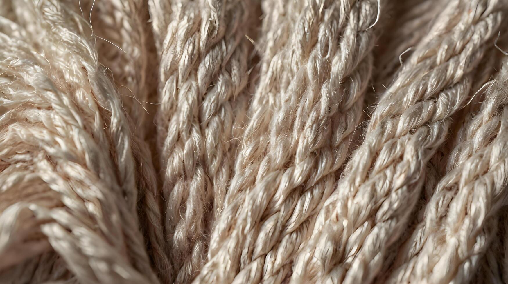 A magnified shot showcasing the softness and intricacy of woven cotton threads. photo