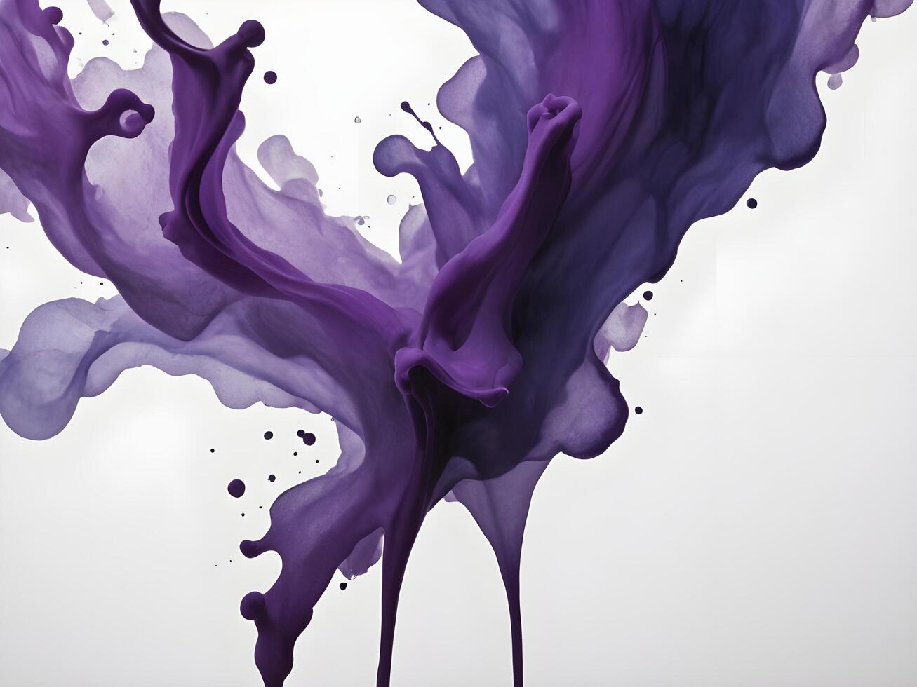 A mesmerizing image of ink slowly bleeding into textured paper. photo