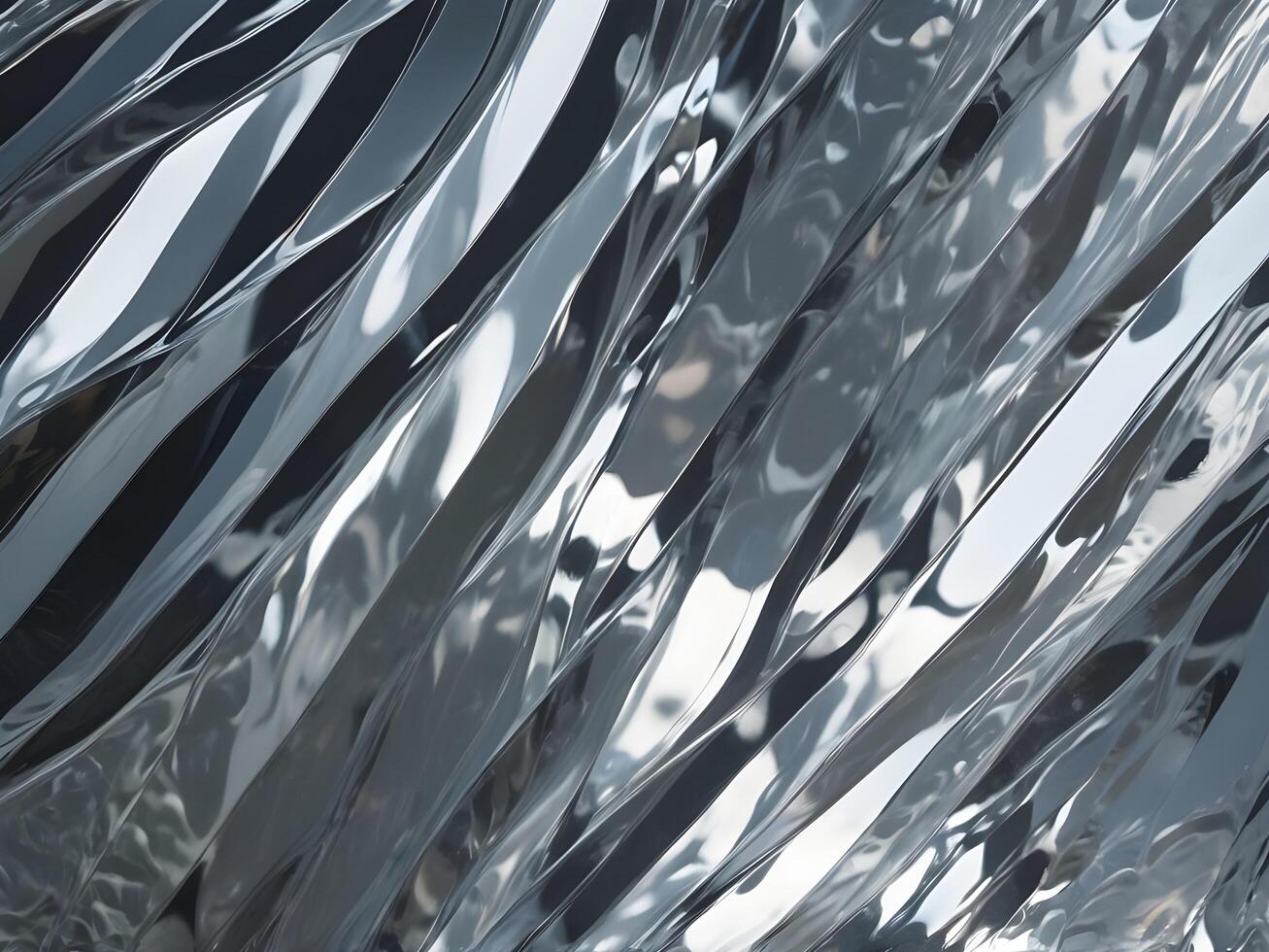 A macro capture of light distortions shaped by textured glass. photo