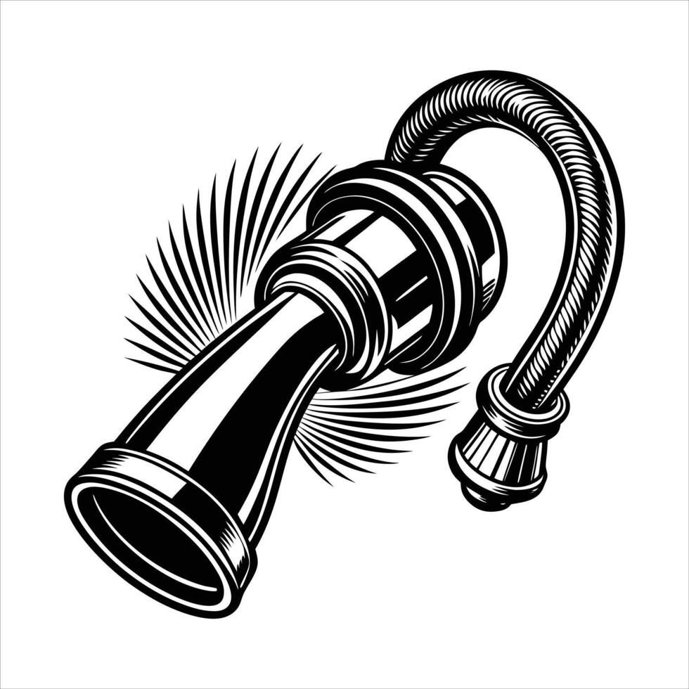 Fire Hose Nozzle vector