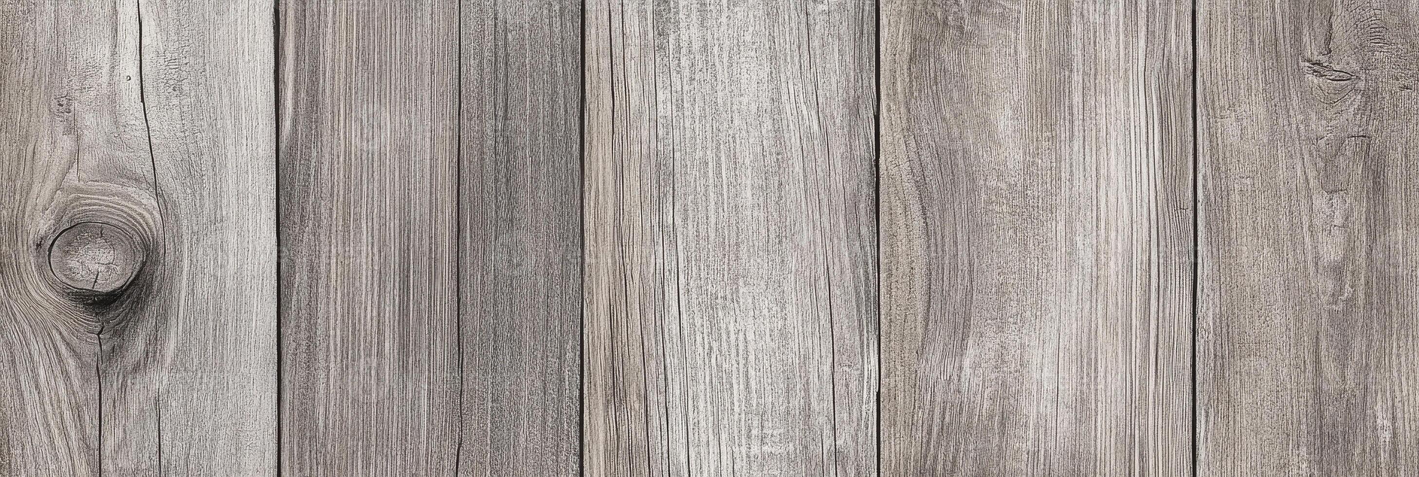 Close-up view of rustic wooden planks with natural grain patterns photo