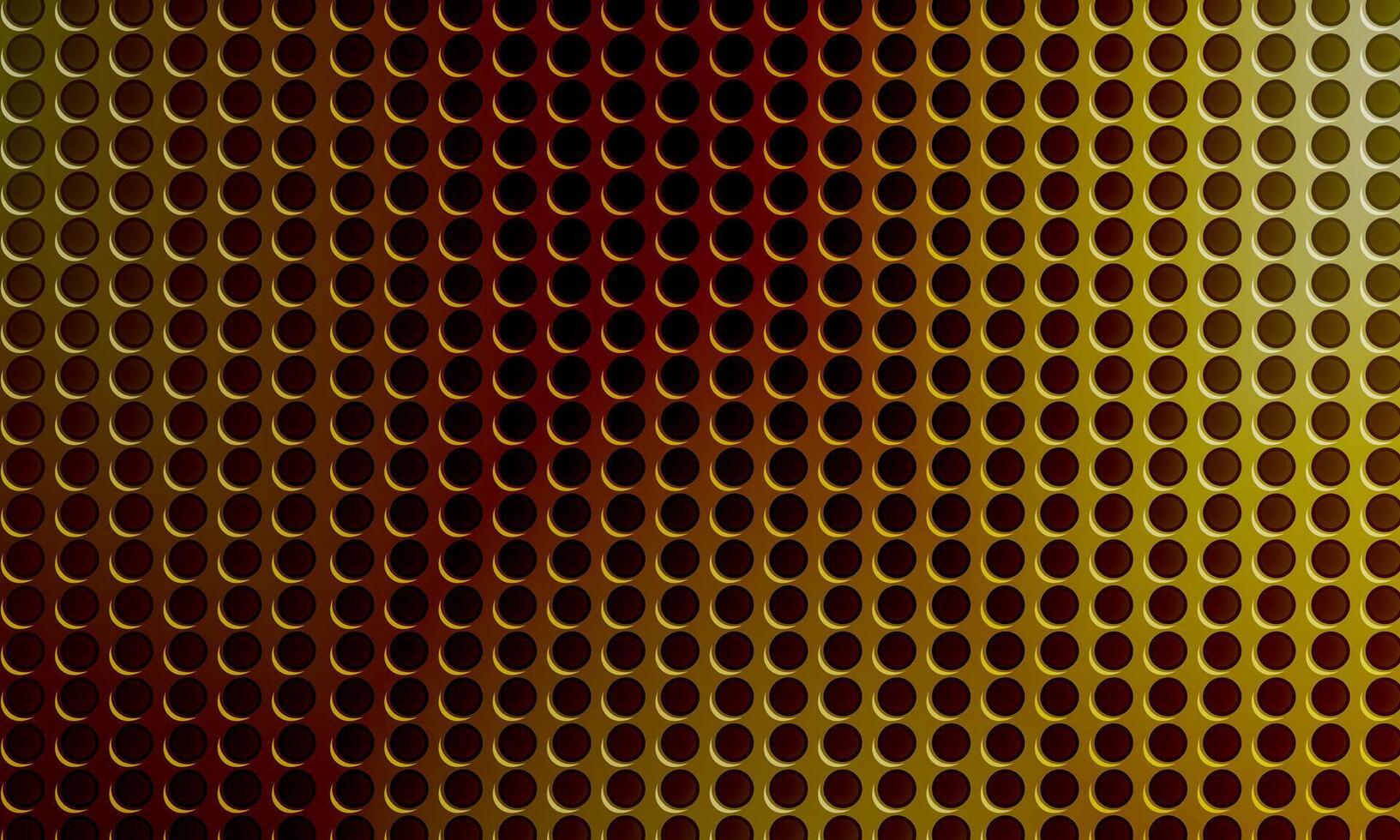gold metal texture steel background. Perforated sheet metal. gold metallic surface. soft luxury metal. vector