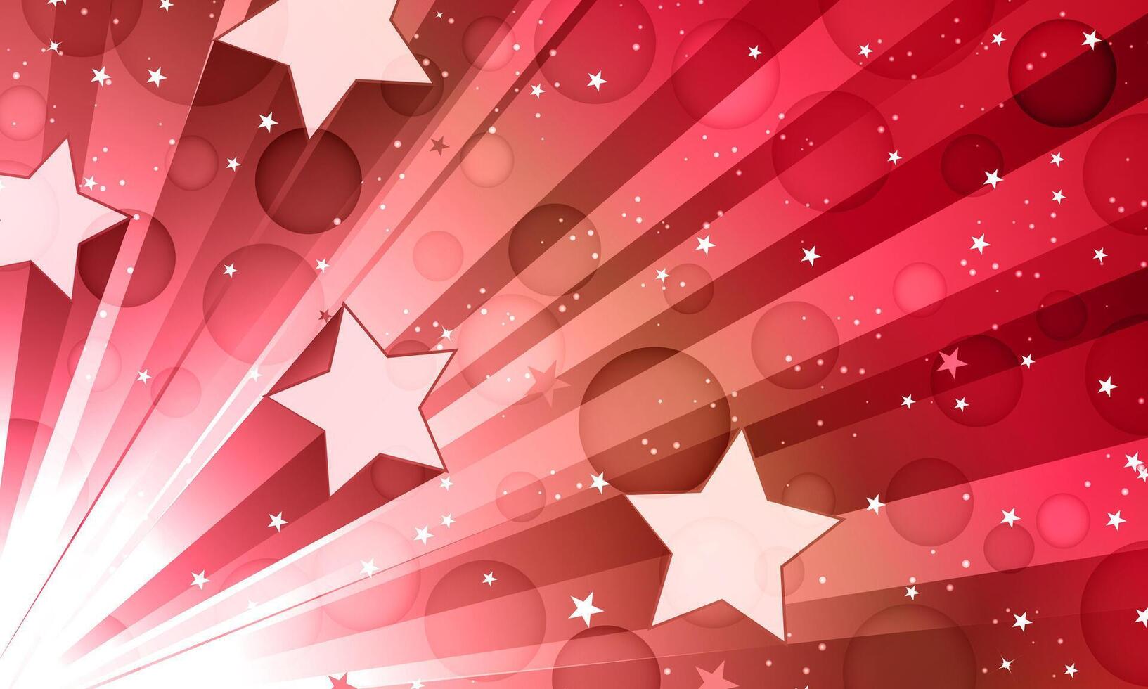 Light effect red shine burst with sparkles illustration. soft red shiny bright. futuristic glow space. vector