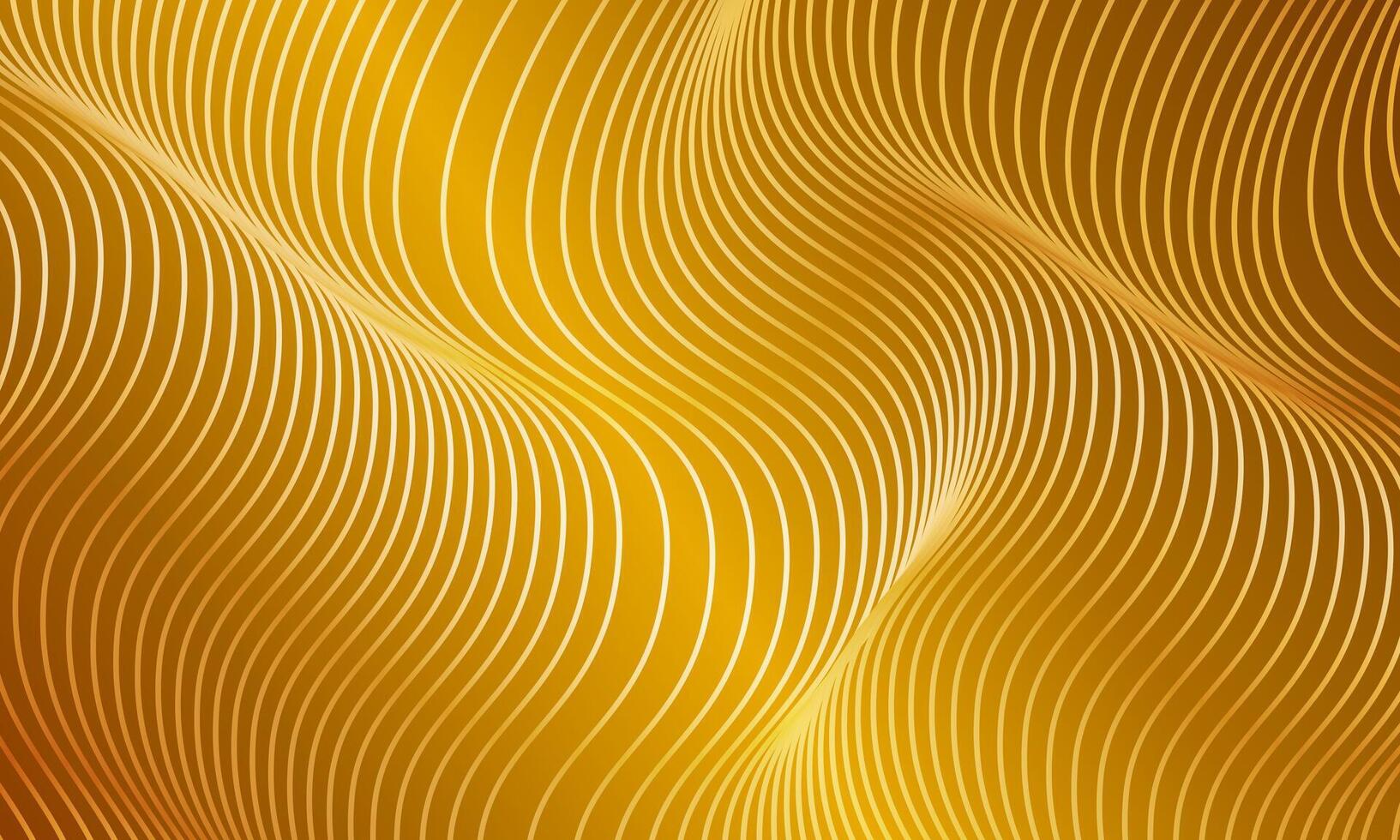 luxury wave stripe background. glowing yellow lines pattern. soft wavy lines pattern. vector