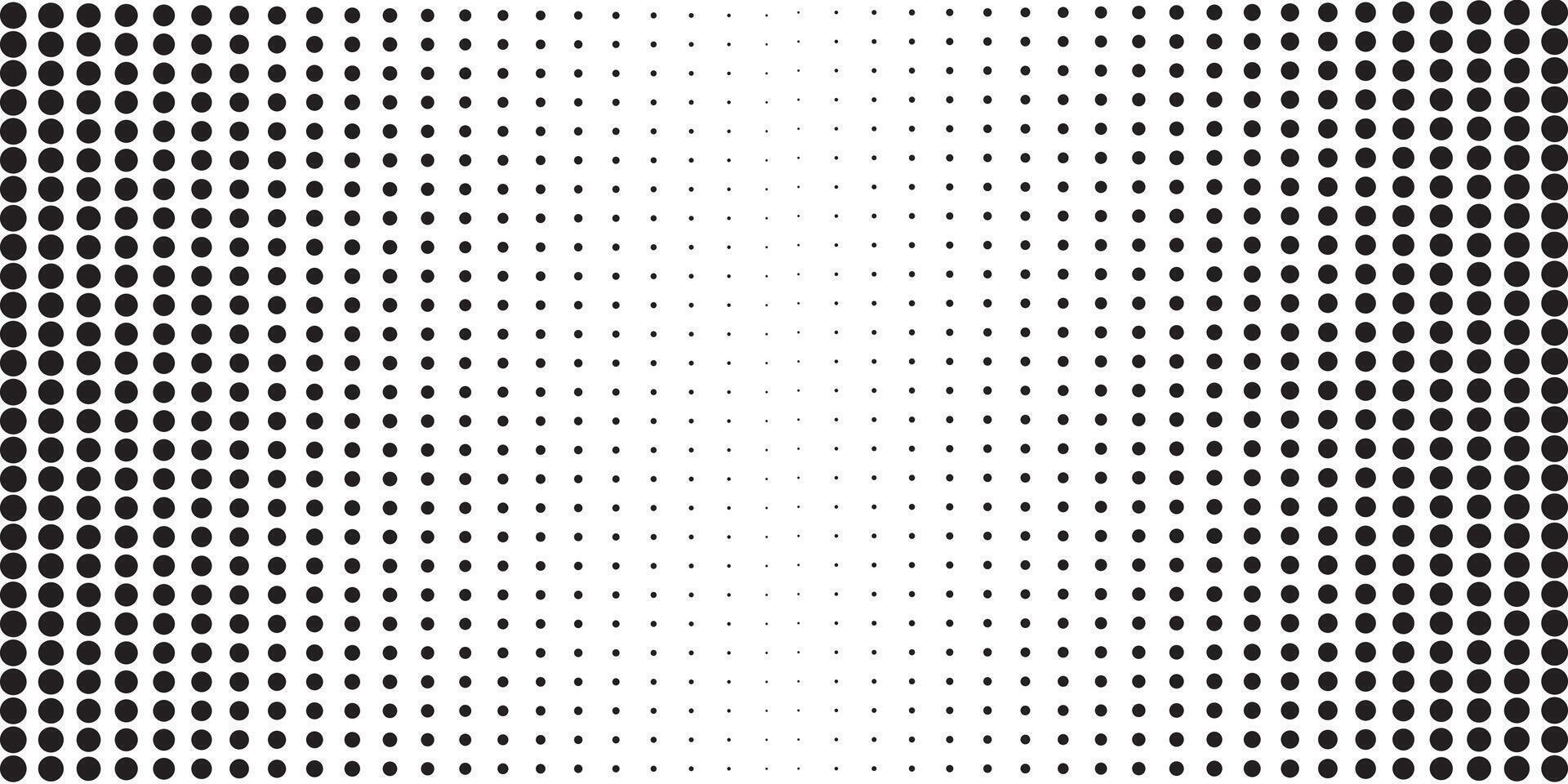 Halftone pattern retro style vector