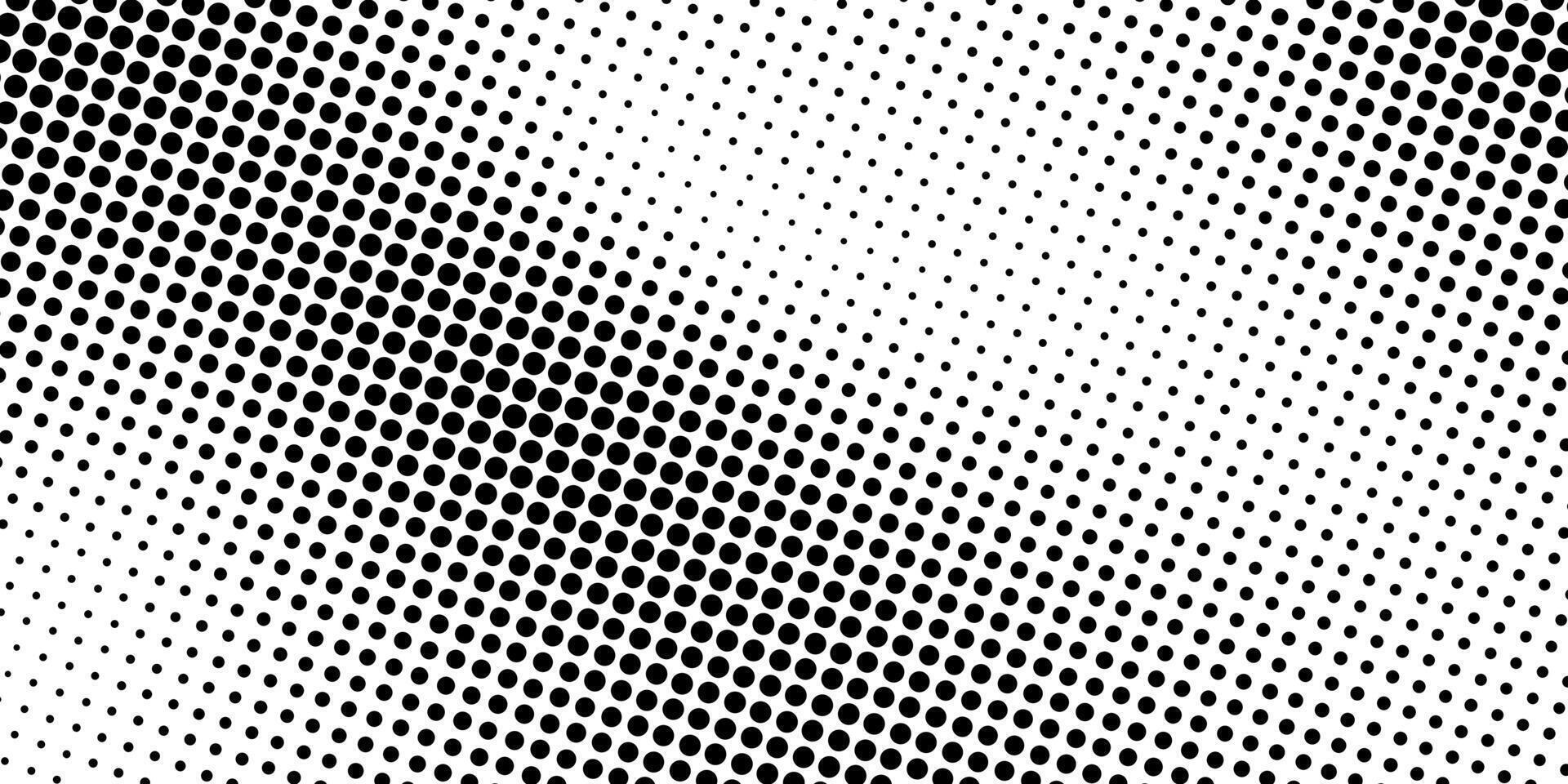 Halftone retro pattern background vector