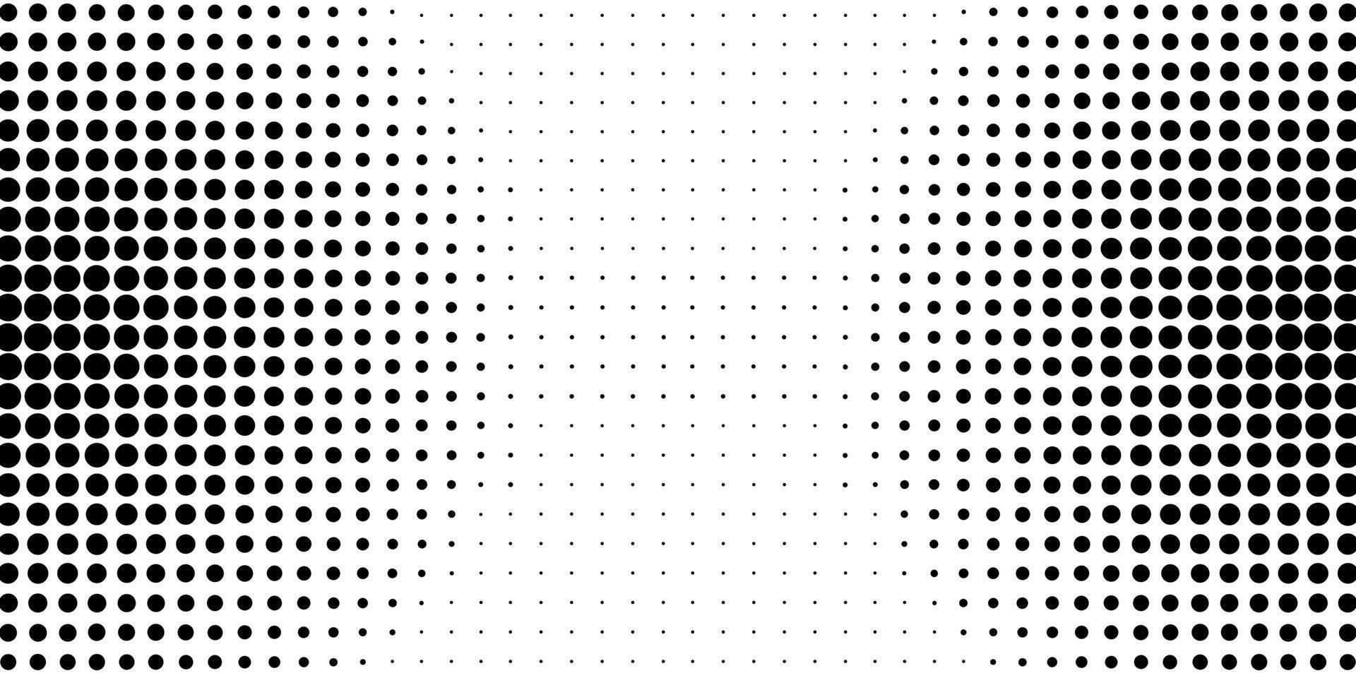 Halftone background black and white color vector