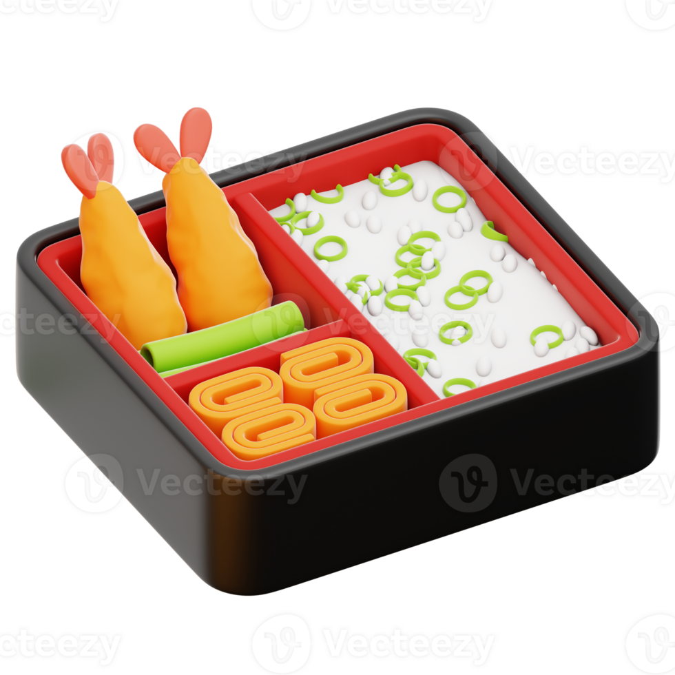 A black tray with a small container of food png