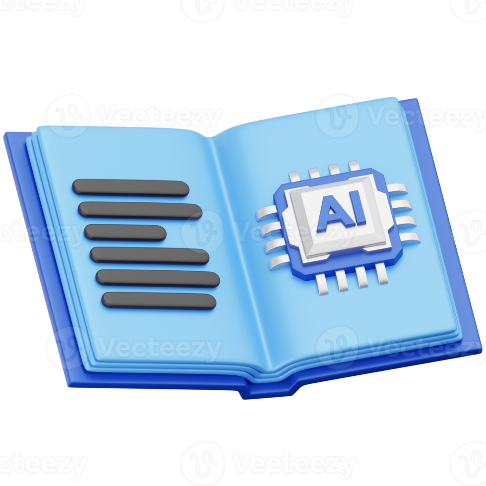Ai book icon png