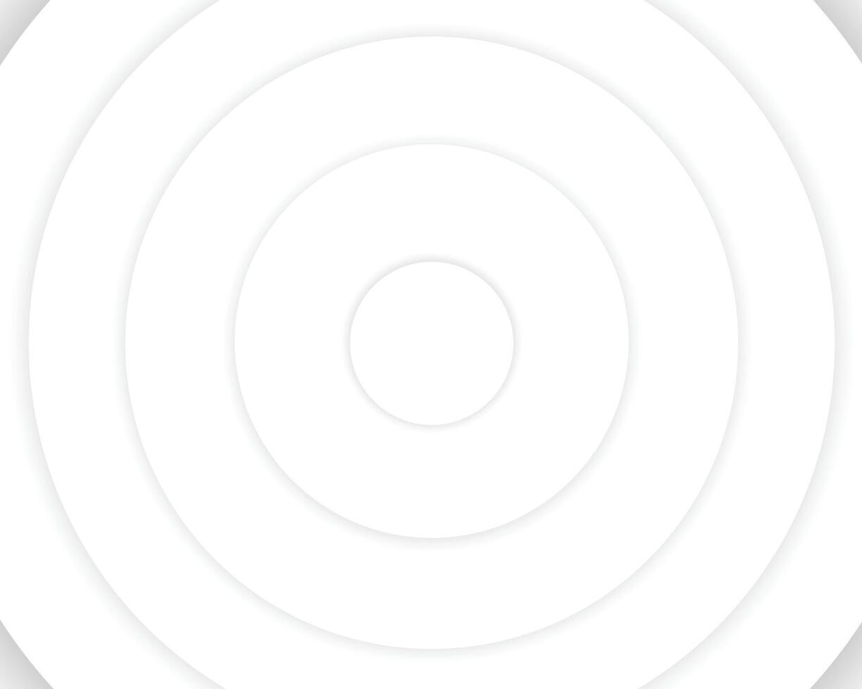 White Circular Trendy Elegant Abstract Background Illustration vector