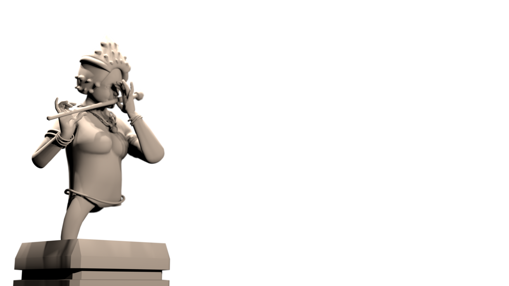 Ilustration Sculpture rendering mode png
