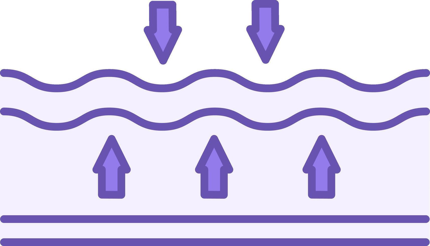 Colored Elastic Fabric Icon. Illustration. Materials That Are Different In Their Ability To Stretch And Restore Their Shape. Material Characteristics Concept vector