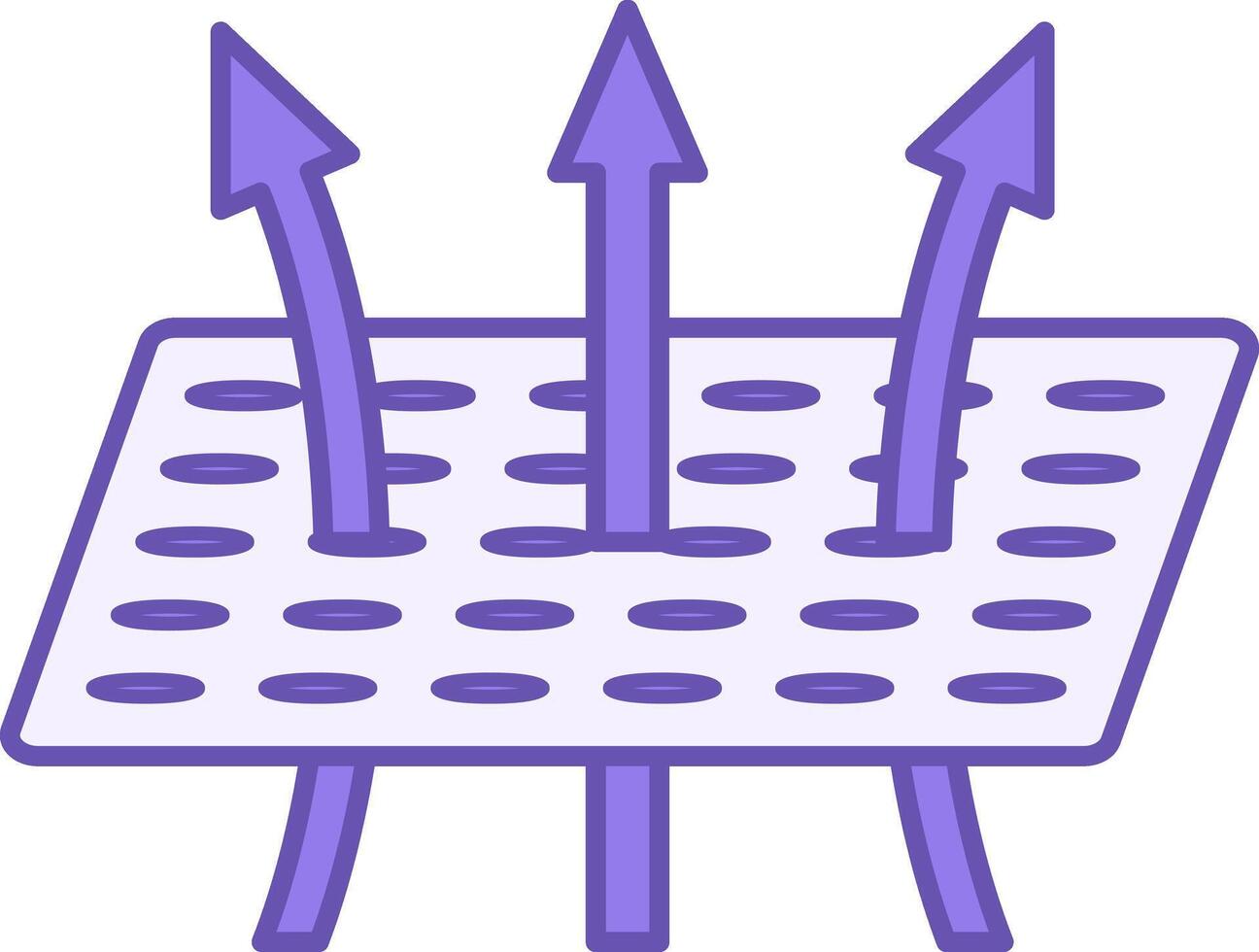 Colored Breathable Textiles Icon. Illustration. Fabric Ability To Remove Internal Human Moisture To The Outside. Concept Of Material Characteristics vector