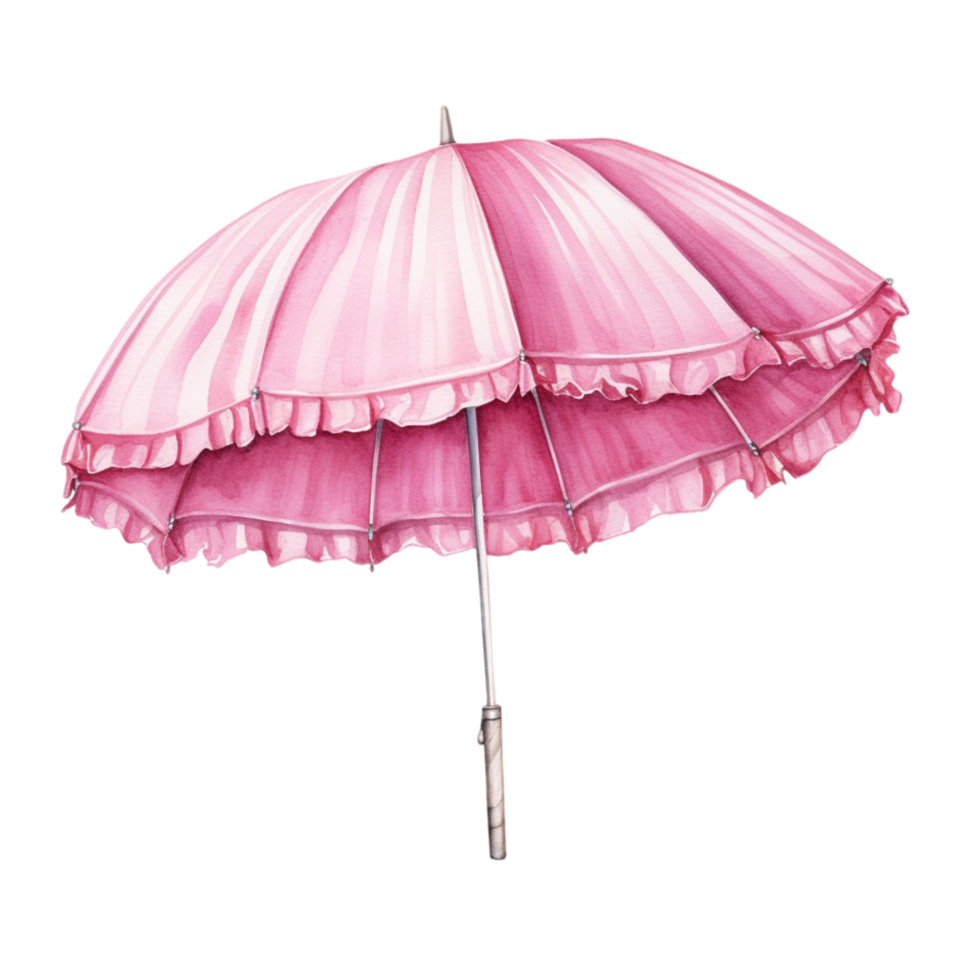 There is a blue and white umbrella png