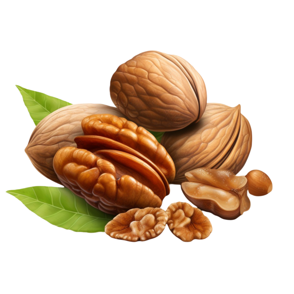 Nuts and leafs png