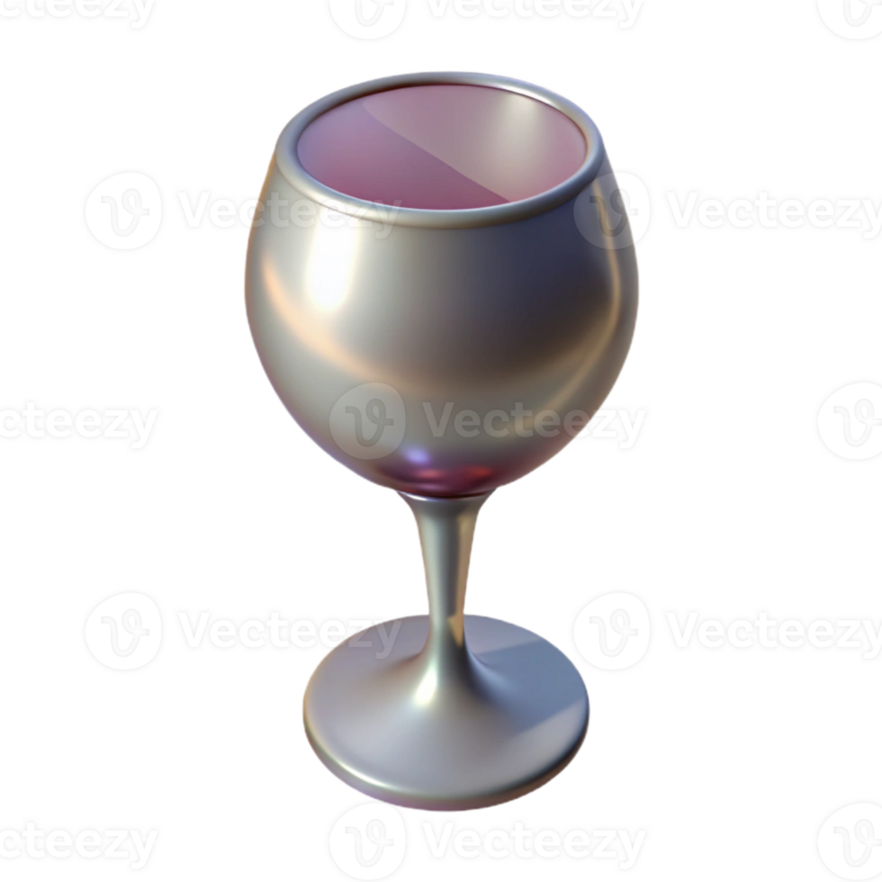 magnificent classic Empty Wine Glass Transparent Background detailed png