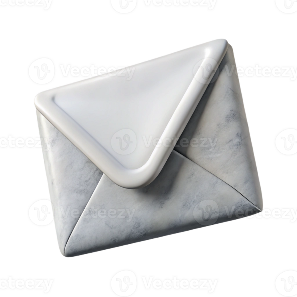 beautiful classic Envelope White Addressed Isolated authentic png