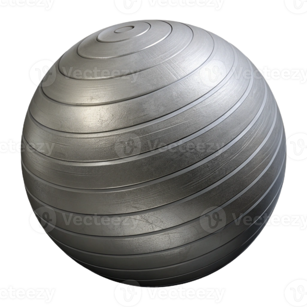 impressive abstract Exercise Ball Grey Textured Isolated Element genuine png