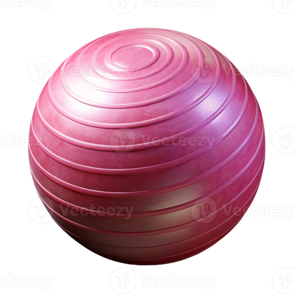 vibrant rustic Exercise Ball Pink Cutout Transparent Background exclusive png