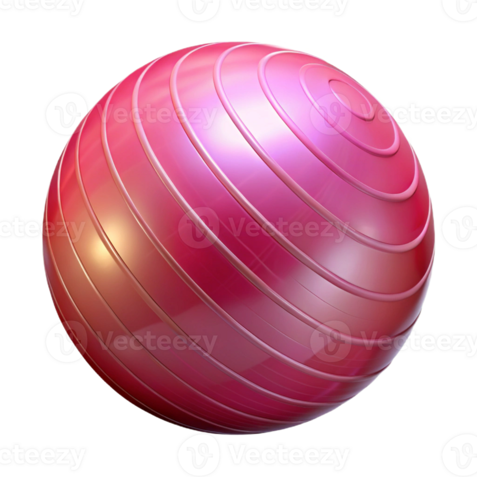 magnificent rustic Exercise Ball Pink Transparent Background Cutout genuine png