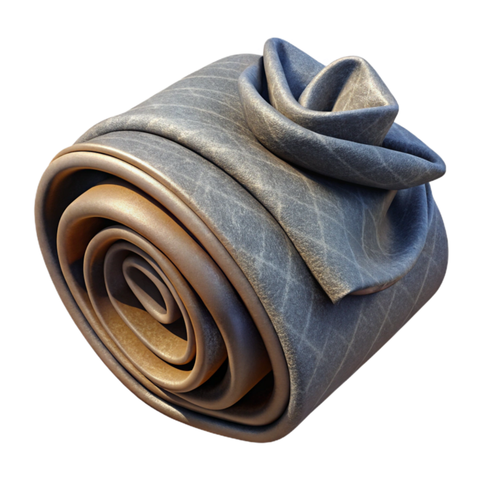 vibrant modern Fabric Bolt Folded Cutout premium png