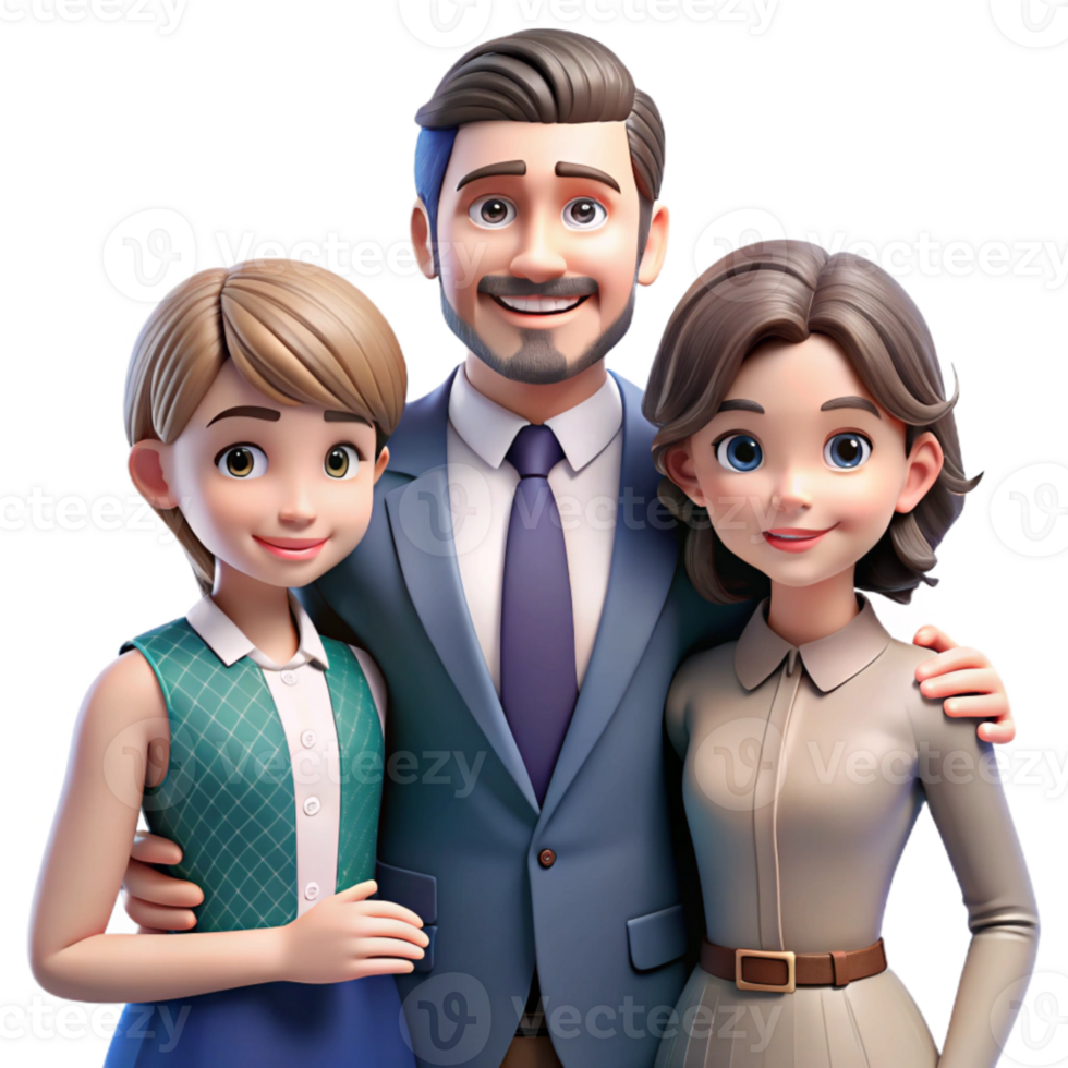 beautiful abstract Family Portrait Studio Shot Formal Attire Transparent high resolution png