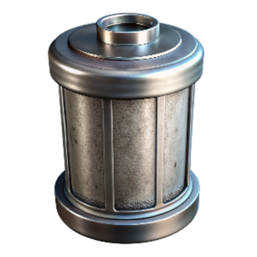 elegant abstract Film Canister Metal Container Transparent Background authentic png