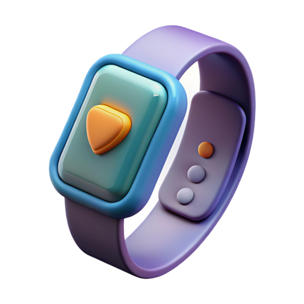 serene traditional Fitness Tracker Activity Monitoring Cutout Isolated 4K png