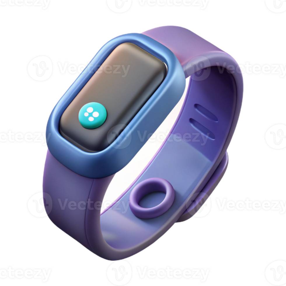 impressive minimalist Fitness Tracker with Step Count Display Transparent Element genuine png